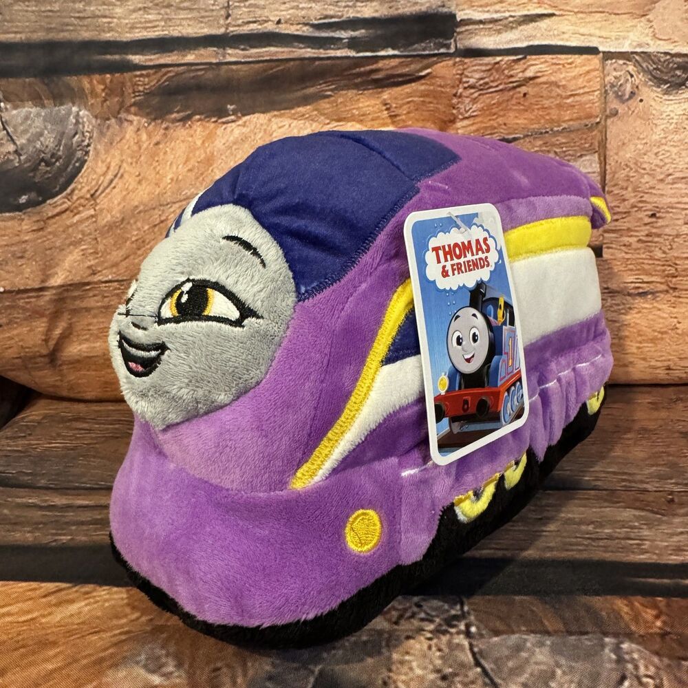 Thomas & Friends KANA Plush Toy 8.5" Stuffed Purple Train Engine Mattel NWT